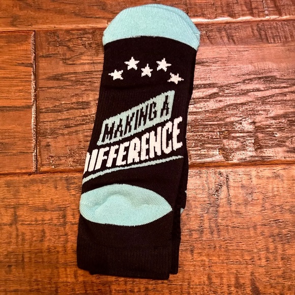 NWTB Healthcare Hero Adult ankle Socks black and blue - Picture 6 of 6